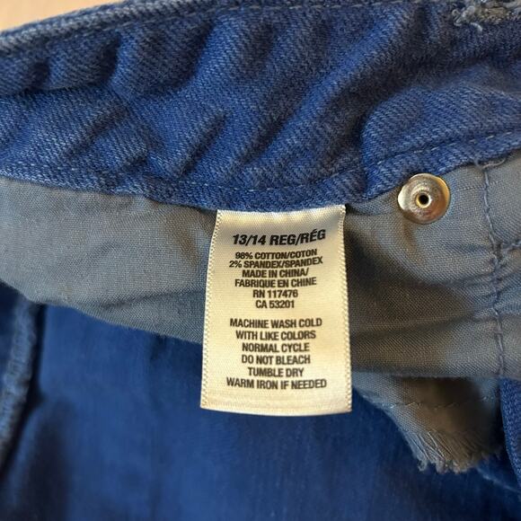 Aeropostale Bayla Skinny Leg Jeans Size 13/14 Blue Classic Mid-Rise Casual Norm - Picture 5 of 5